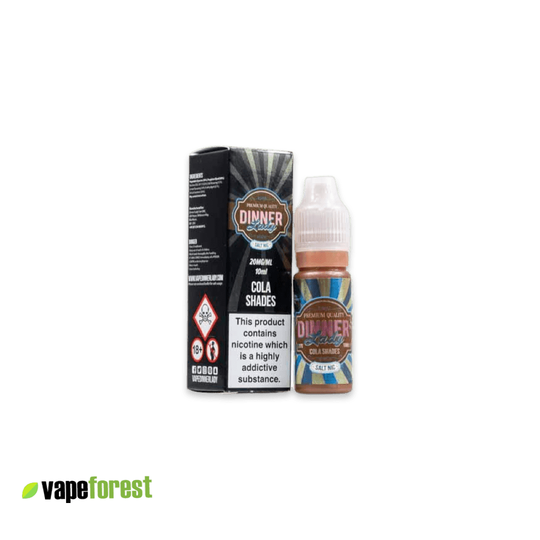 Dinner Lady   Nic Salts E-Liquid   Cola Ice - 10mg E-Liquid