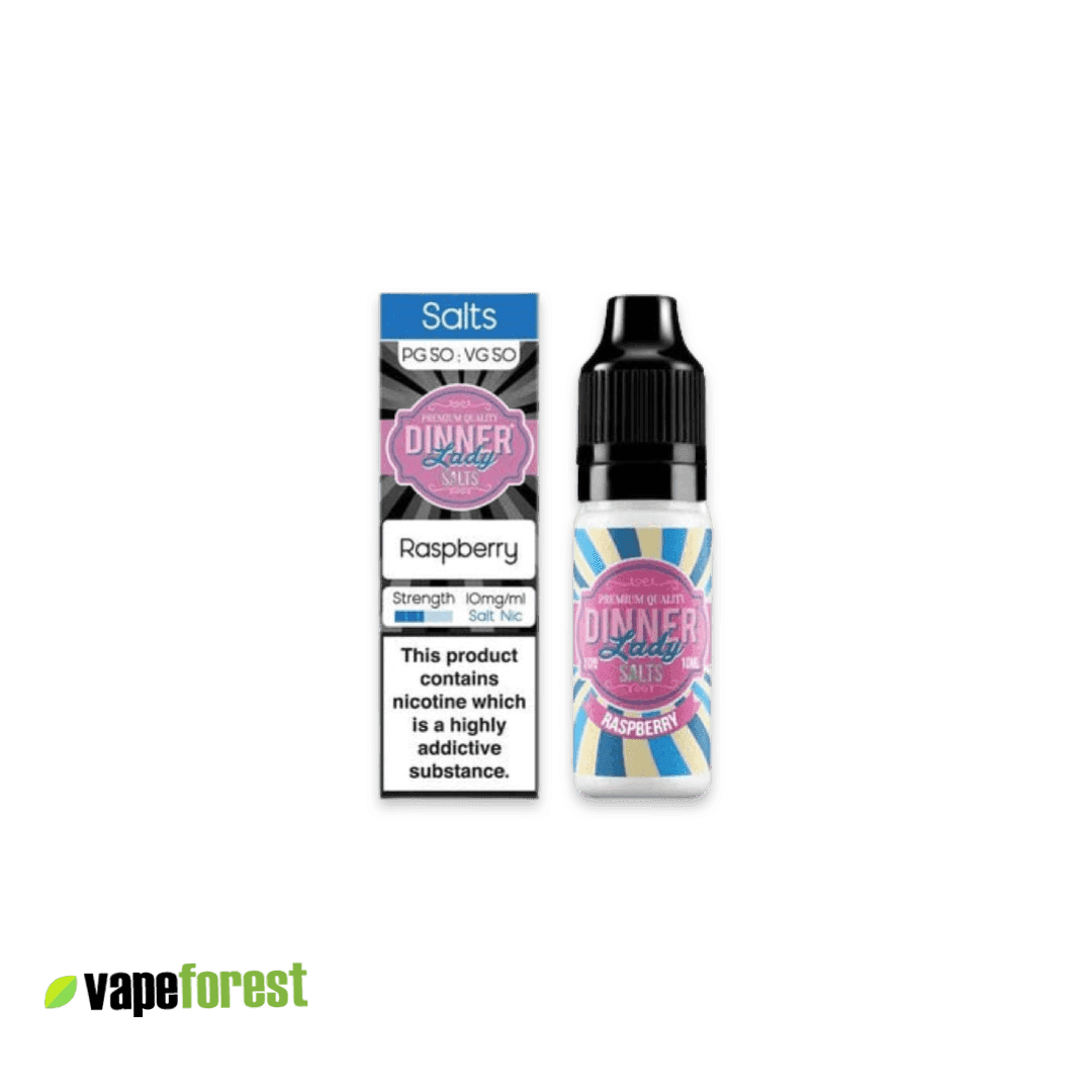 Dinner Lady   Nic Salts E-Liquid   Raspberry - E-Liquids