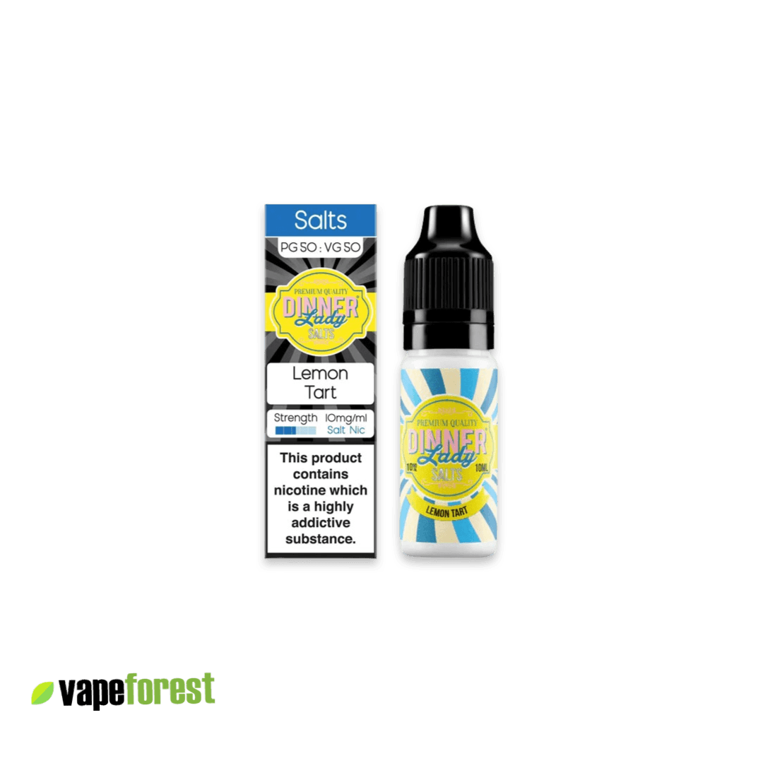Dinner Lady   Nic Salts E-Liquid   Lemon Tart - 10mg E-Liquid