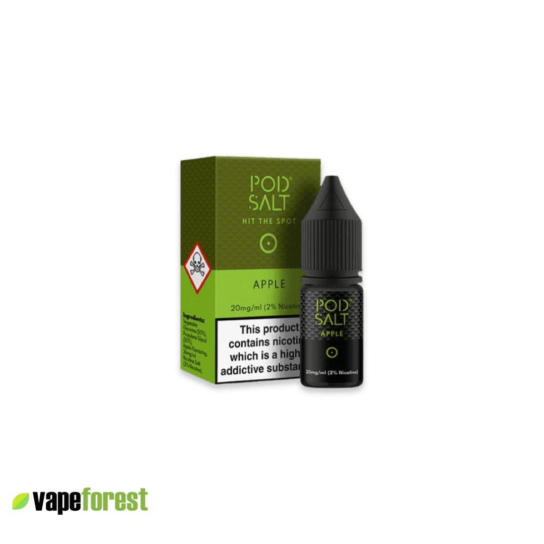 Pod Salt   Nic Salt E-Liquid   Apple - 10ml E-Liquid