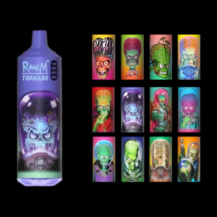 R M RandM Tornado 9000 Puffs - Disposable Vape - Disposable Vapes