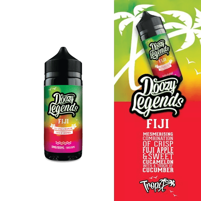 Fiji by Doozy Legends - 100ml Shortfill E-liquid