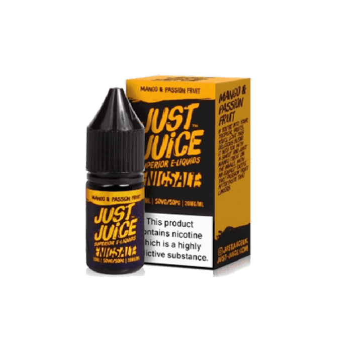 Mango and Passion by Just Juice   10ml Nic Salt E-liquid - 10ml E-Liquid