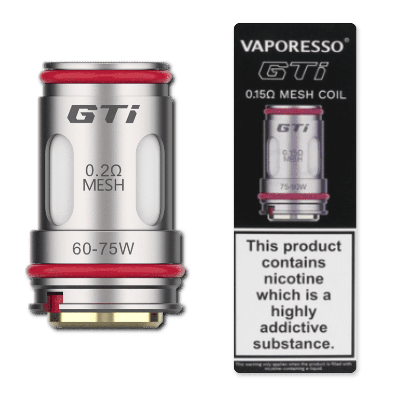 Vaporesso GTI Mesh Replacement Coils - Pack of 5 - Coils