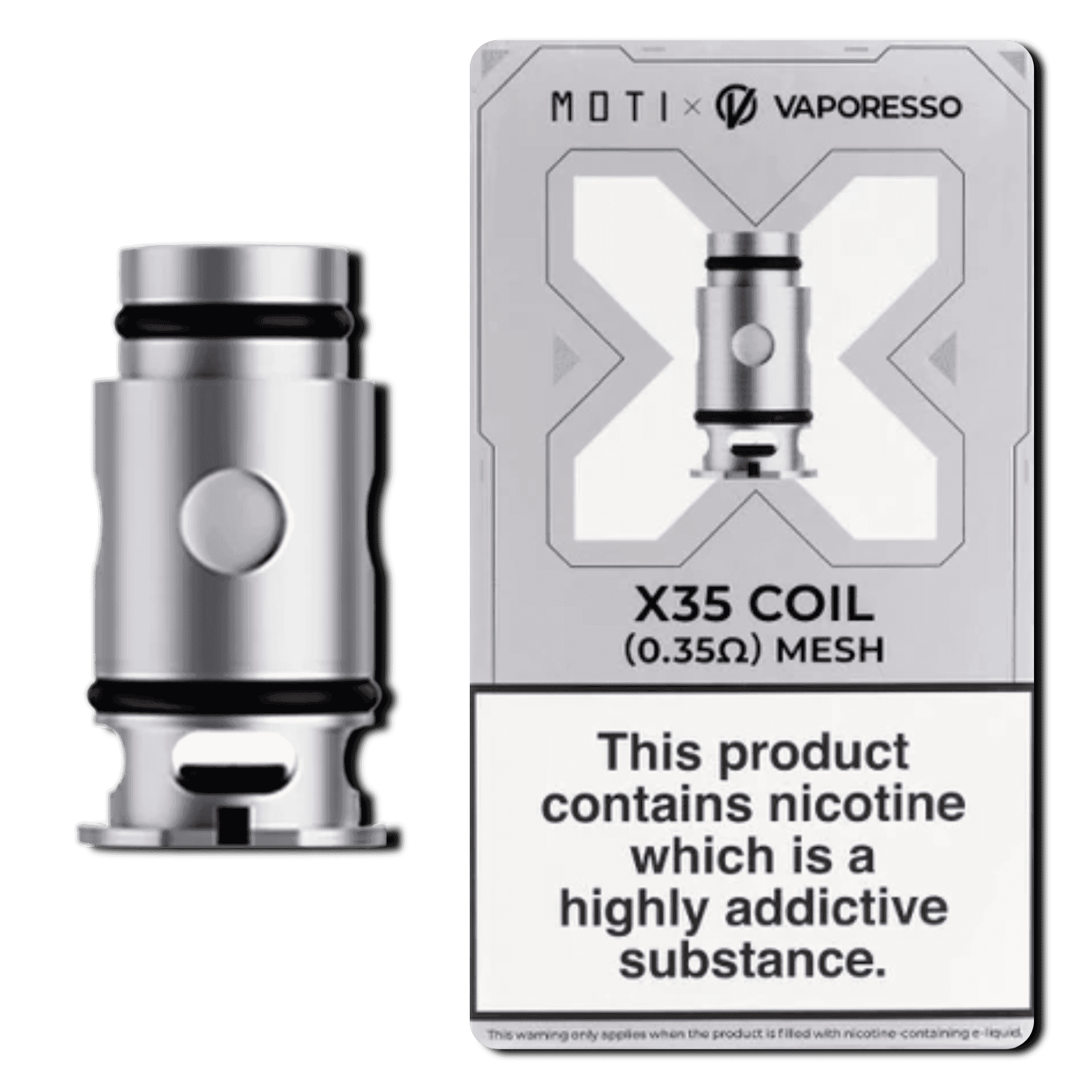 Vaporesso X Moti Replacement Coils - Pack of 5 - Coils