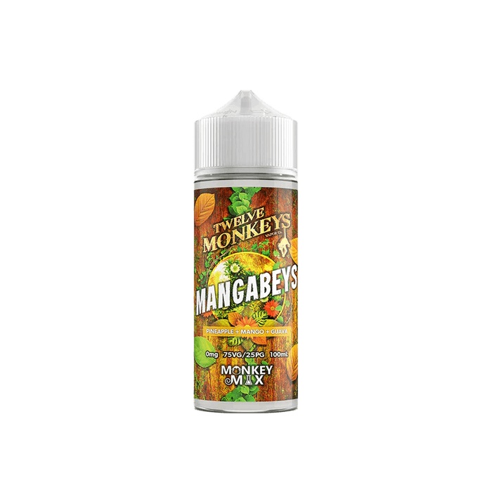 Mangabeys by Twelve Monkeys - 100ml Shortfill E-liquid - E-Liquids