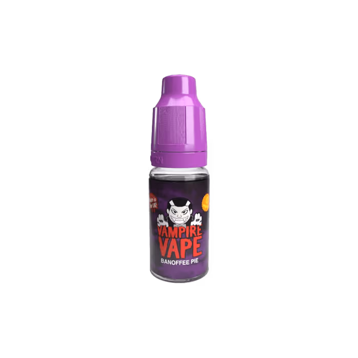 Banoffee Pie by Vampire Vape  10ml E-liquid - 0mg E-Liquid