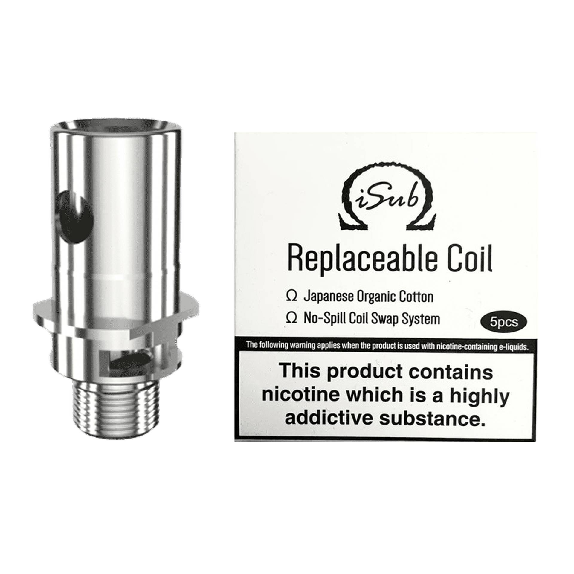 Innokin iSub Replacement Coils - Pack of 5 - Coils