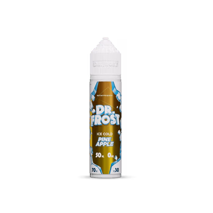 Pineapple Ice by Dr Frost   50ml Shortfill E-liquid - 0mg E-Liquid