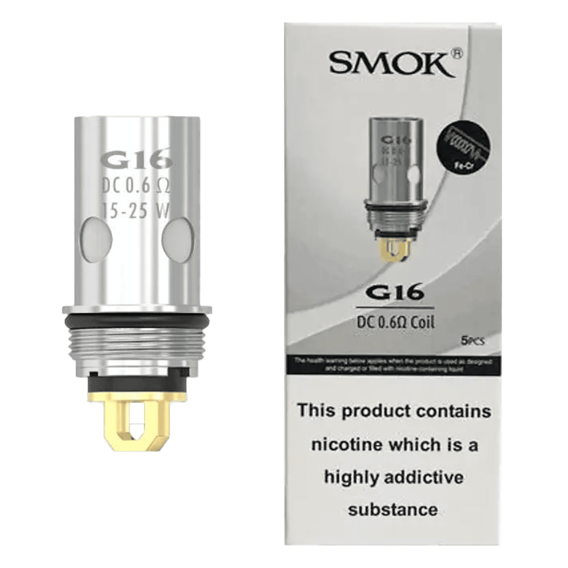 Smok G16 Replacement Coils - Pack of 5 - Coils