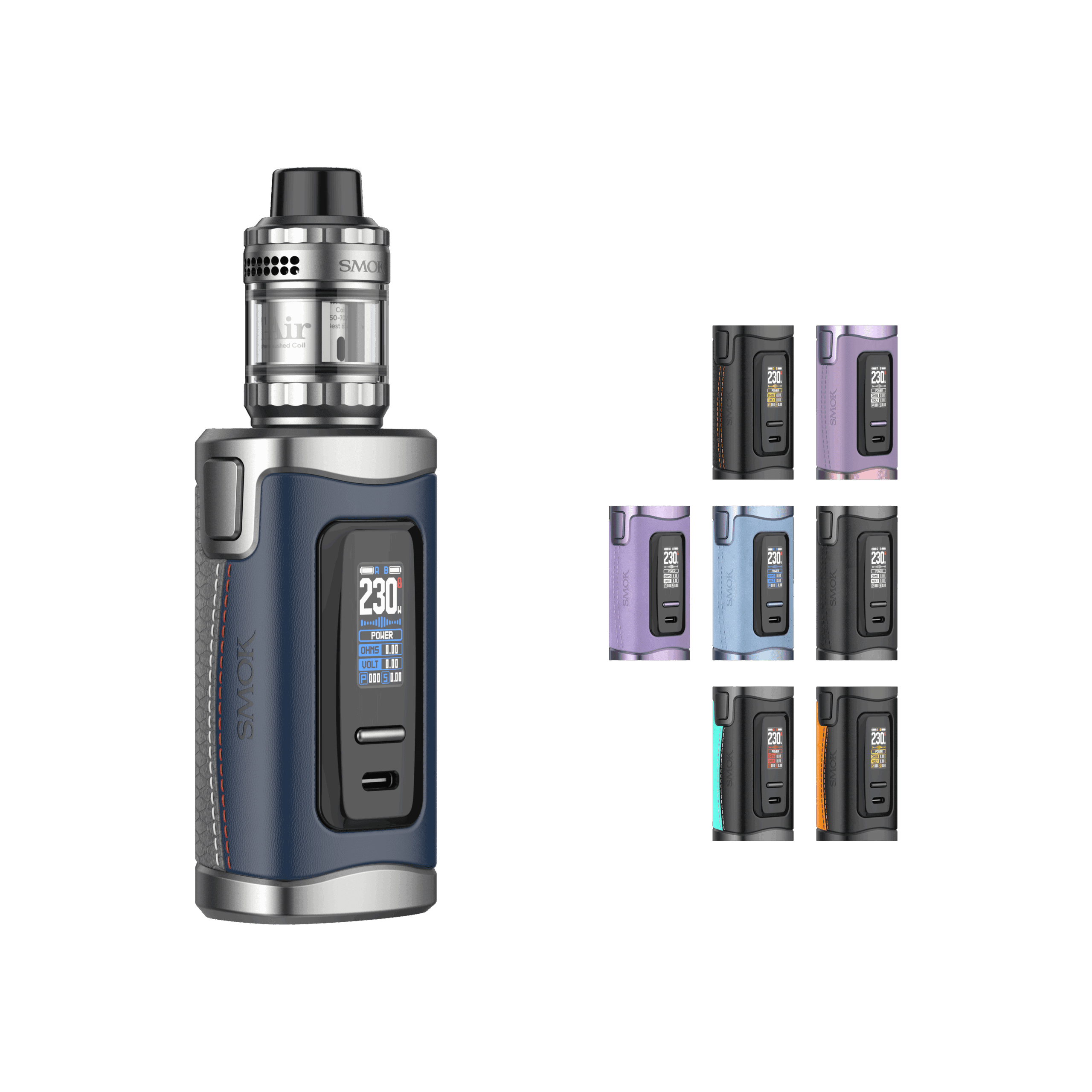 Smok Morph 3 Vape Kit - 18650 Batteries Vape Kits