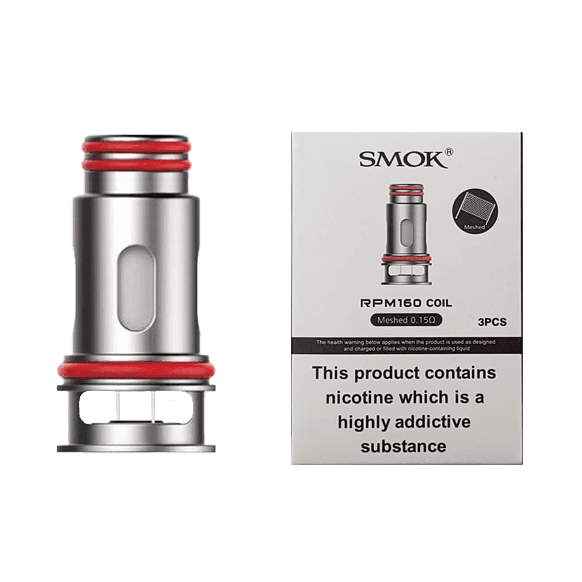 Smok RPM 160 Replacement Coils - Pack of 3 - Coils
