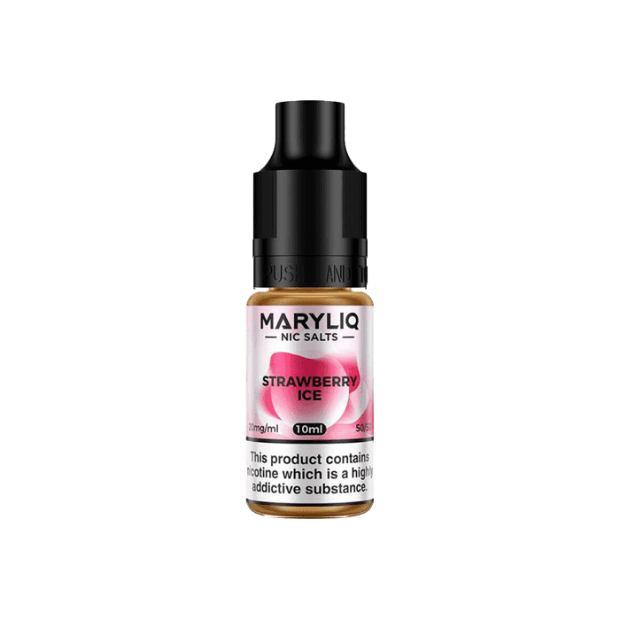 Strawberry Ice by Lost Mary Maryliq - 10ml Nic Salt E-liquid - E-Liquids