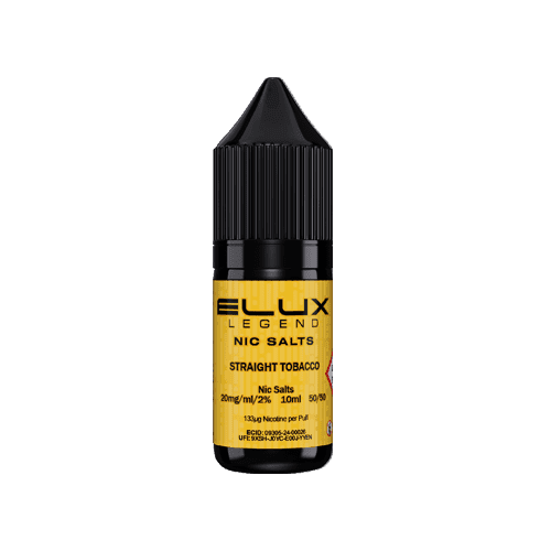 Straight Tobacco Nic Salt by Elux Legend - 10ml E-liquid - E-Liquids