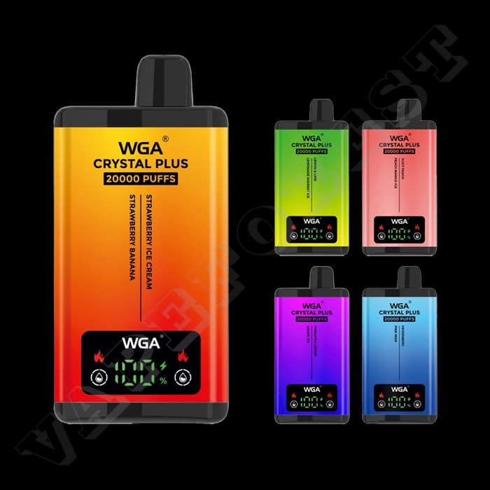 WGA Crystal Plus 20000 Puff - Dual Flavour Disposable Vape - Disposable Vapes