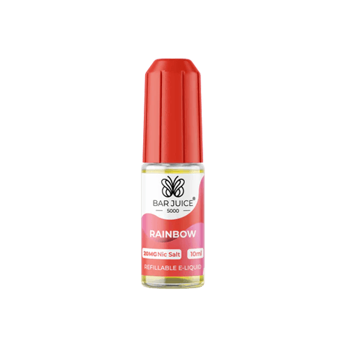 Rainbow Bar Juice 5000 - Nic Salt E Liquid - 10mg E-Liquid