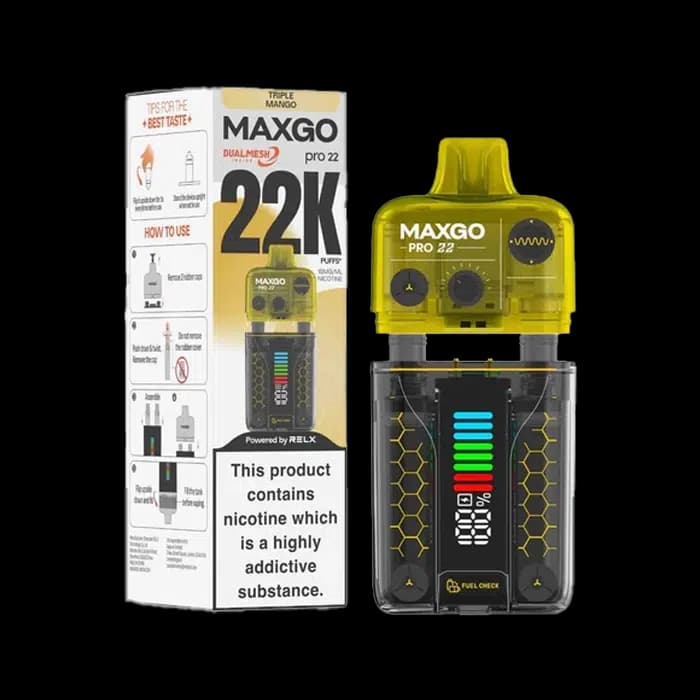 Relx Maxgo Pro 22k Triple Mango
