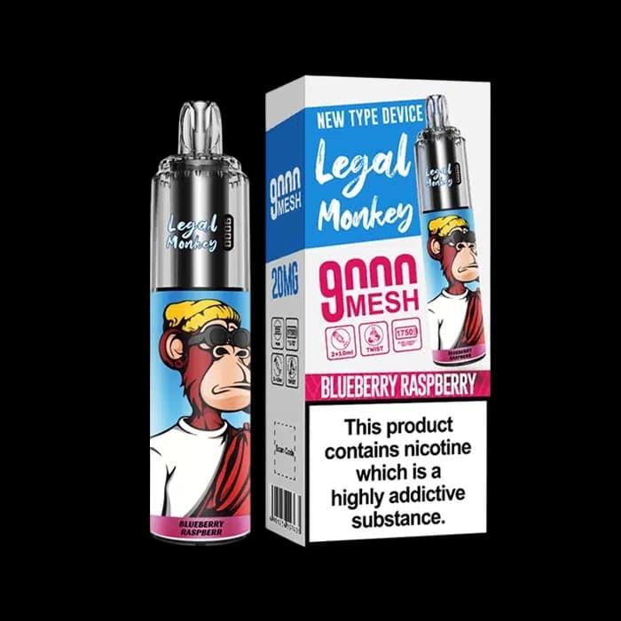 Legal Monkey 9000 Blueberry Raspberry