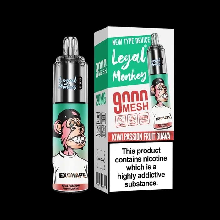 Legal Monkey 9000 Kiwi Passionfruit Guava