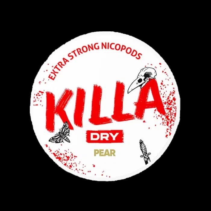 Killa Dry Pear Nicotine Pouches - Killa Nicotine Pouches