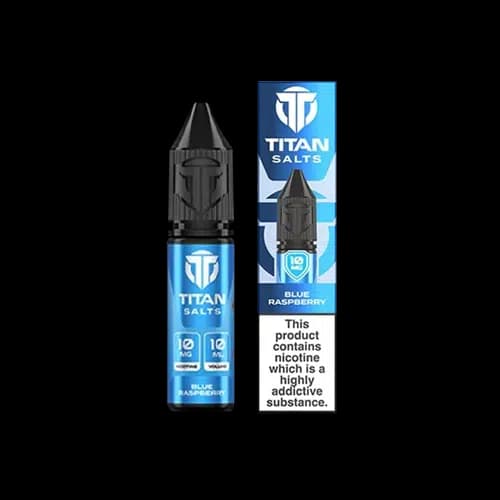 Blue Raspberry Nic Salt by Titan Salts - 10mg E-Liquid