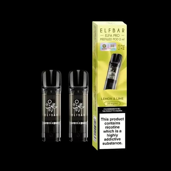 Elf Bar Elfa Pro Prefilled Pod - Lemon Lime