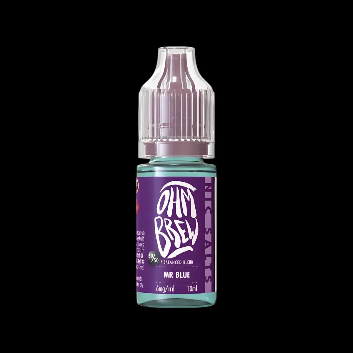 Mr Blue E-Liquid by Ohm Brew 50 50 Nic Salts - 10mg E-Liquid