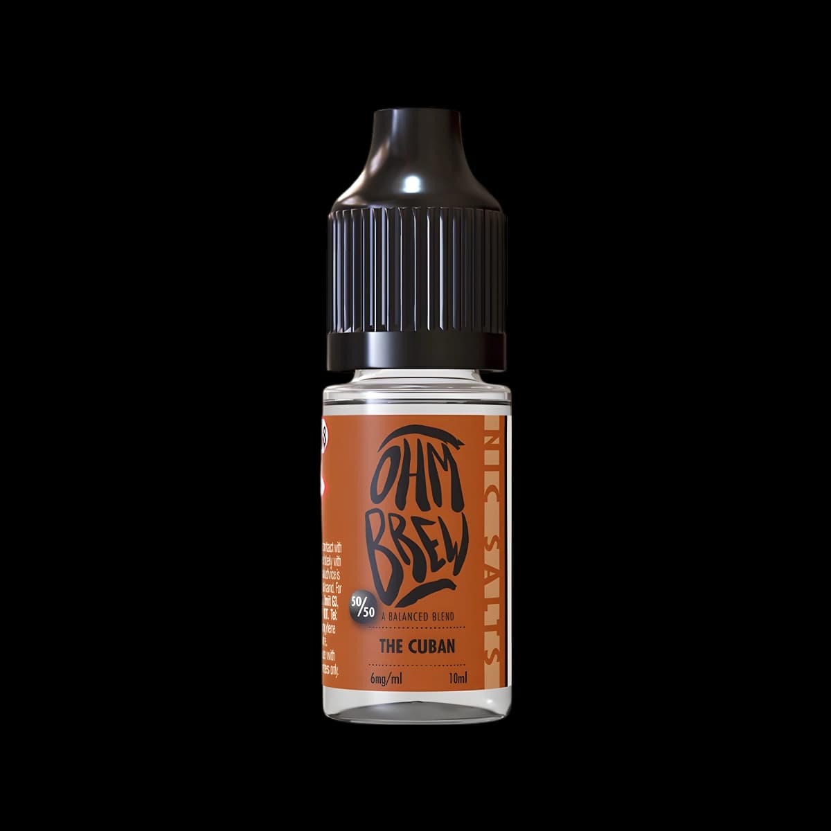 The Cuban E-Liquid by Ohm Brew 50 50 Nic Salts - 10mg E-Liquid