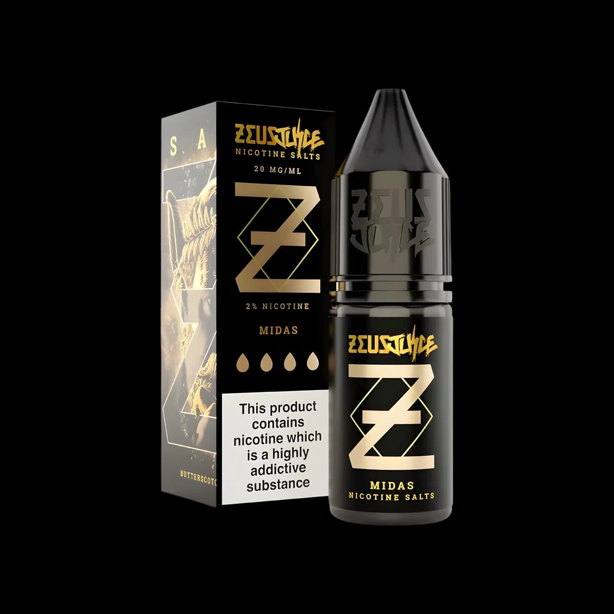 Midas Nic Salt E-Liquid by Zeus Juice - 10mg E-Liquid