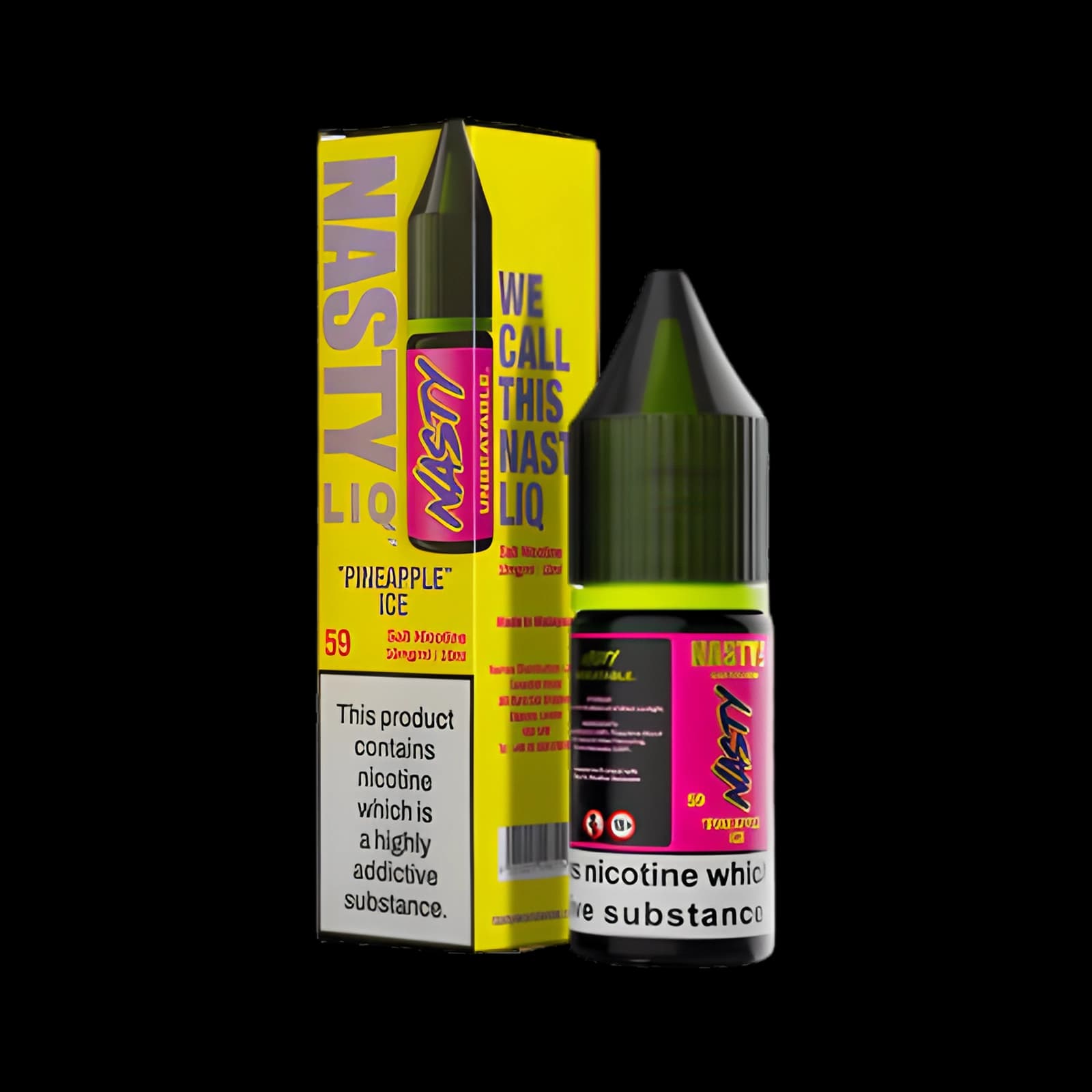 Pineapple Ice Nic Salt E-Liquid by Nasty Liq - 10mg E-Liquid
