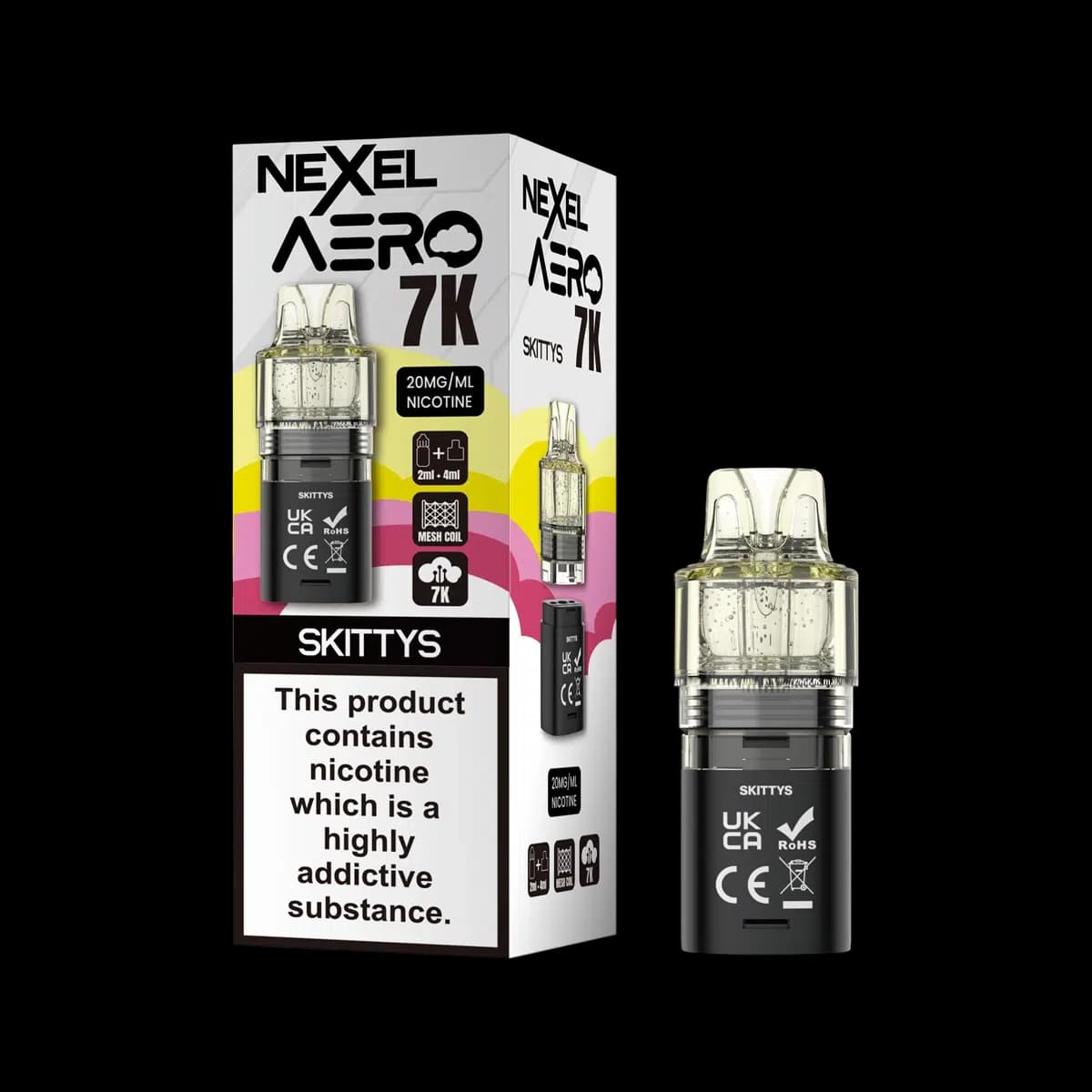 Skittys-Nexel 7K Aero 7000 Prefilled Pods