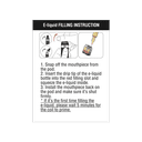 Filling E-Liquid Instruction: