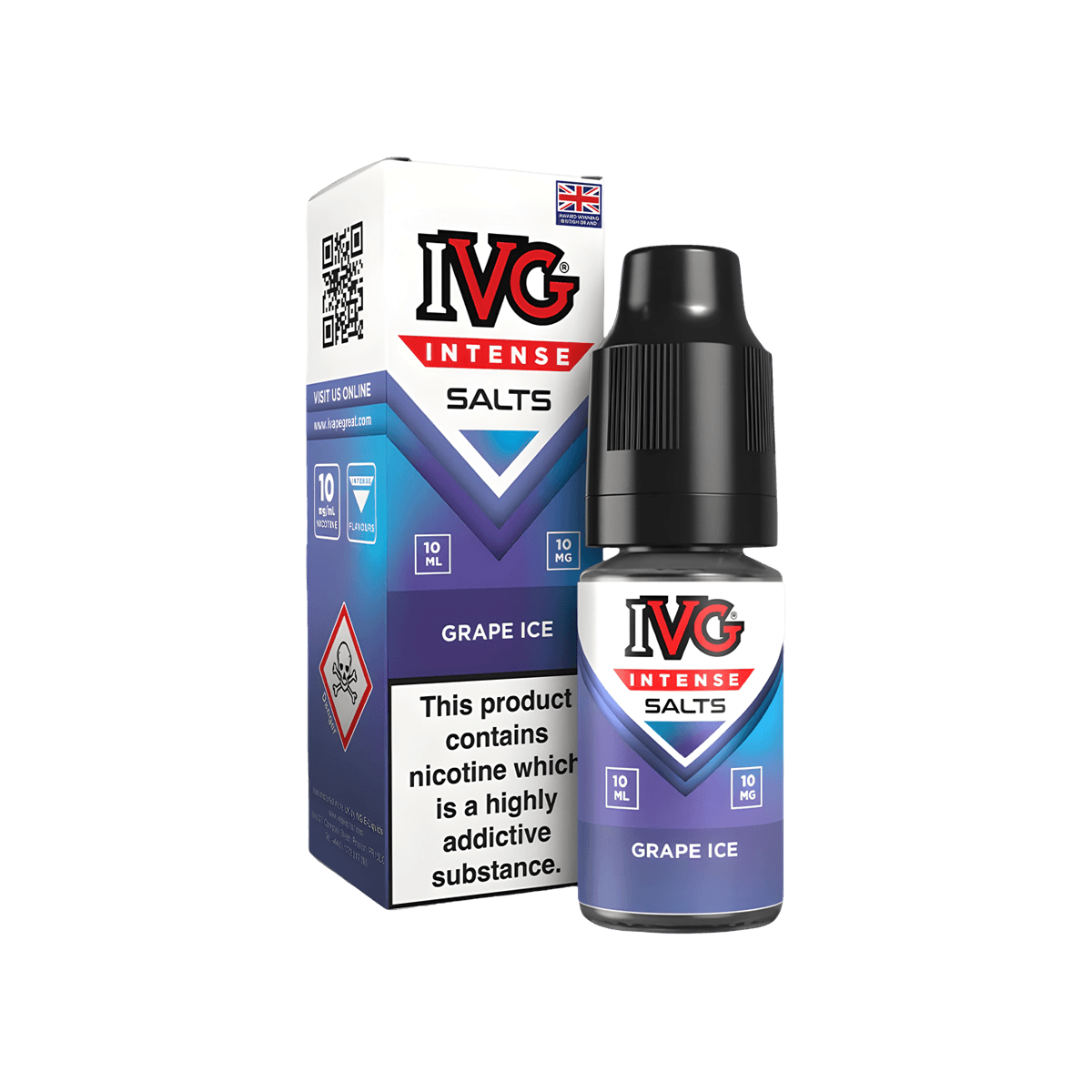 Grape Ice E-Liquid by IVG Intense Salts - E-Liquids