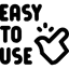 Easy to use icon
