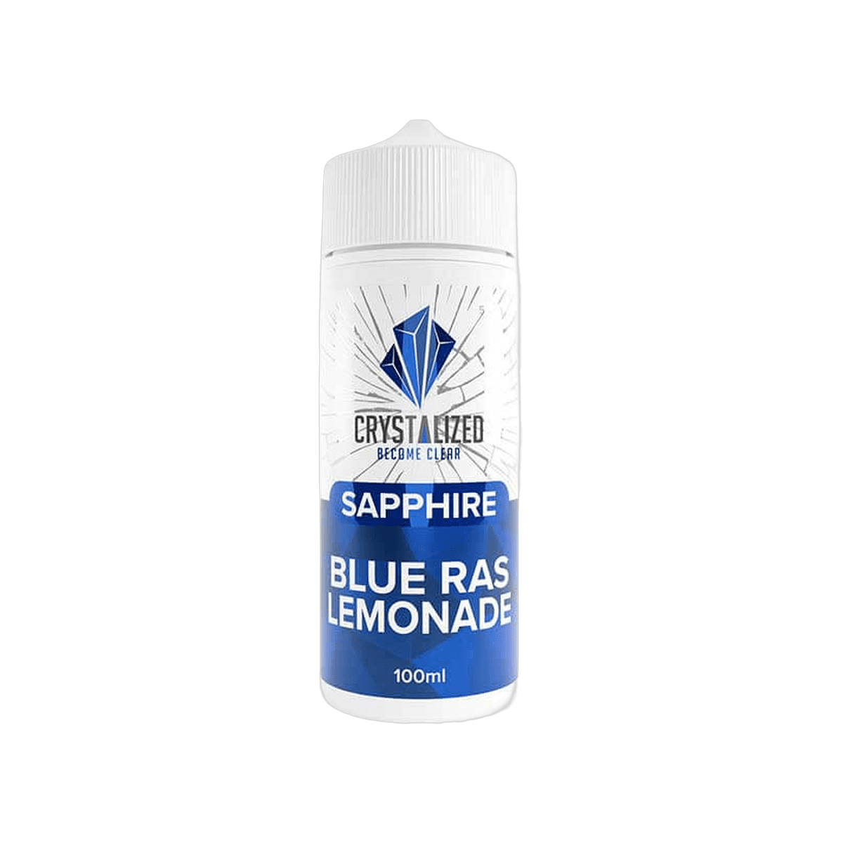 Sapphire Blue Razz Lemonade Shortfill E-Liquid by Crystalized 100ml - E-Liquids