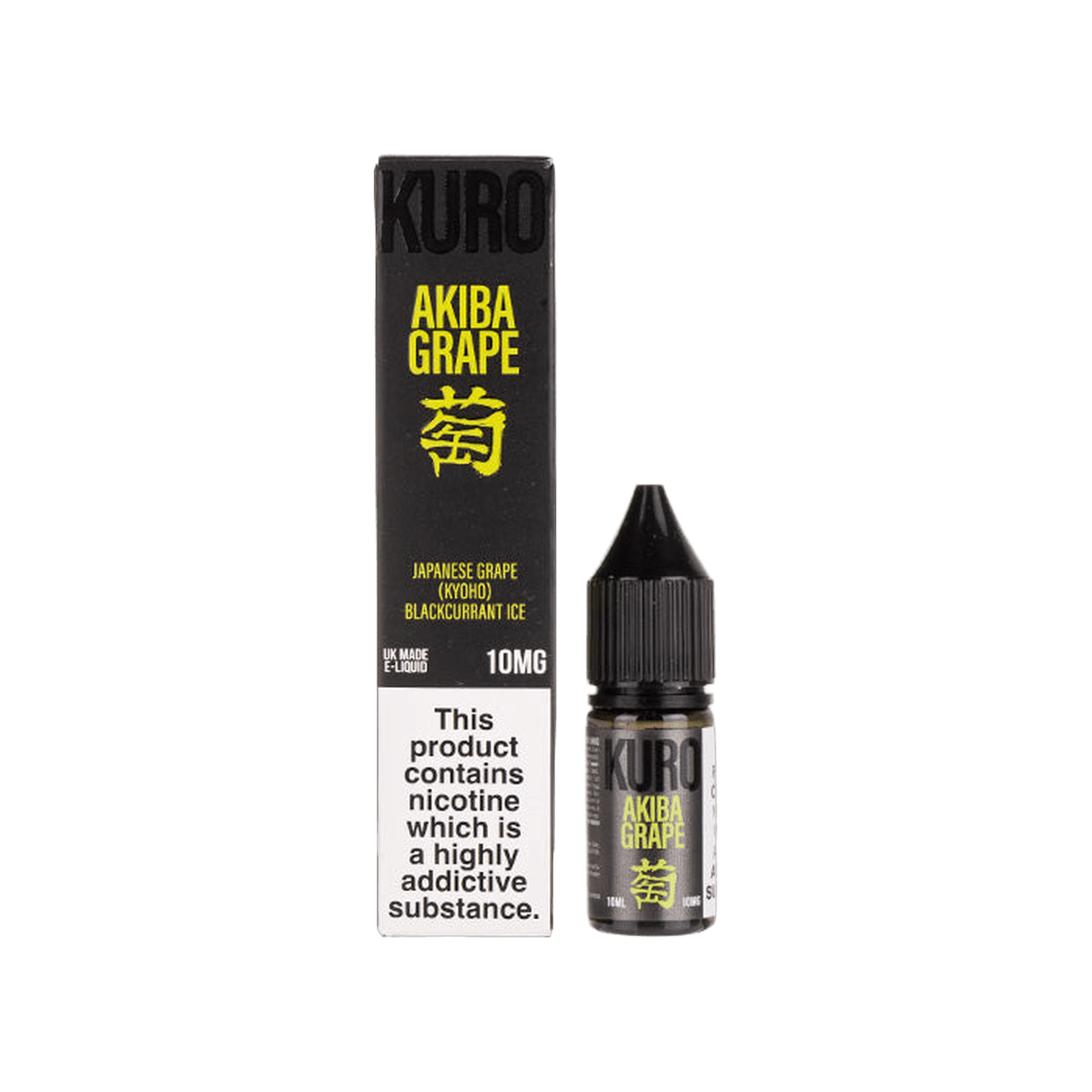 Akiba Grape Nic Salt E-Liquid by Kuro - E-Liquids
