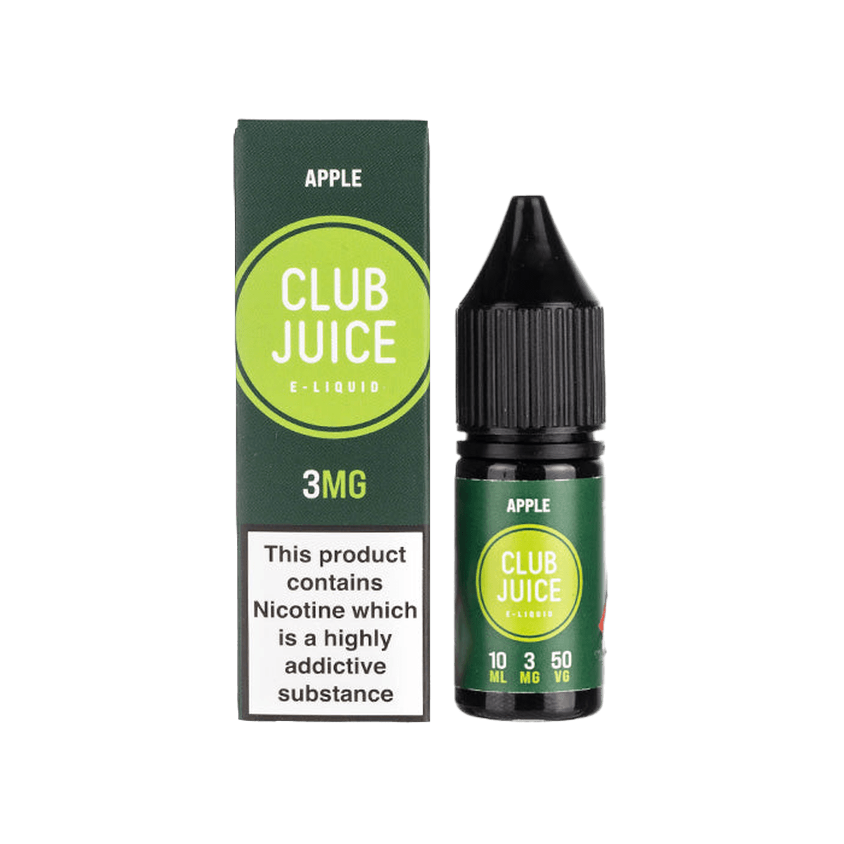 Apple 50 50 E-Liquid by Club Juice - E-Liquids