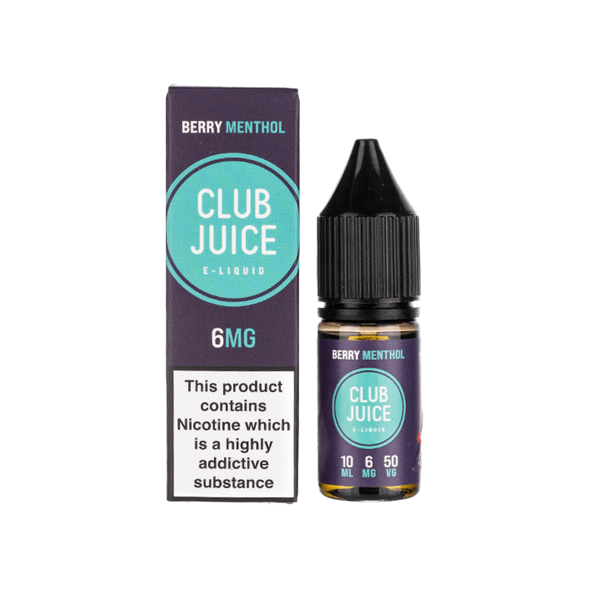 Berry Menthol 50 50 E-Liquid by Club Juice - E-Liquids