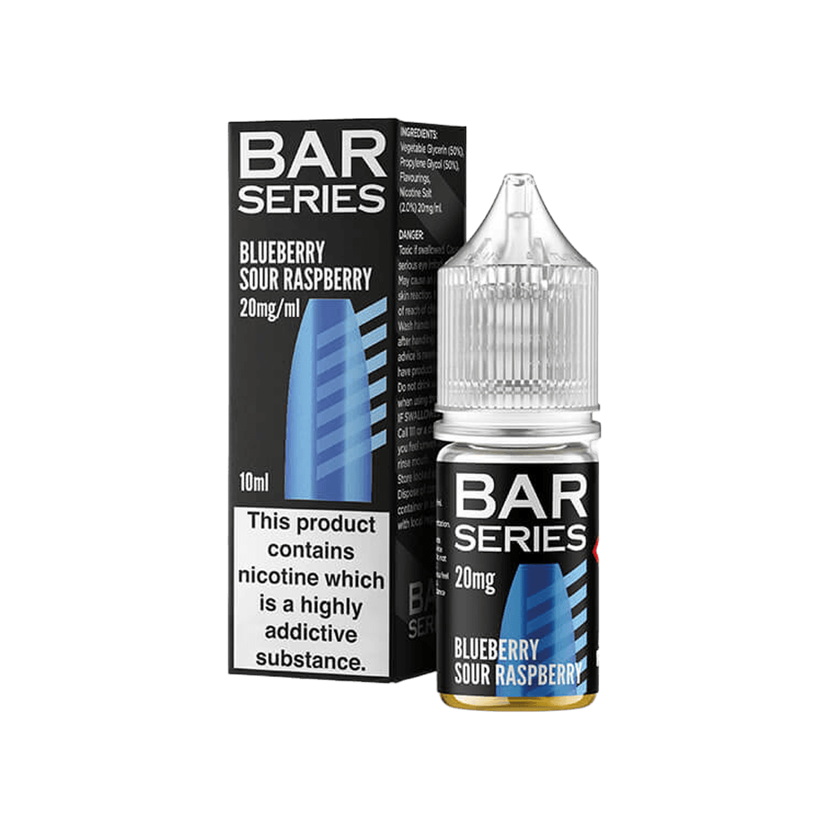 Blueberry Sour Raspberry Nic Salt E-Liquid by Bar Series - E-Liquids