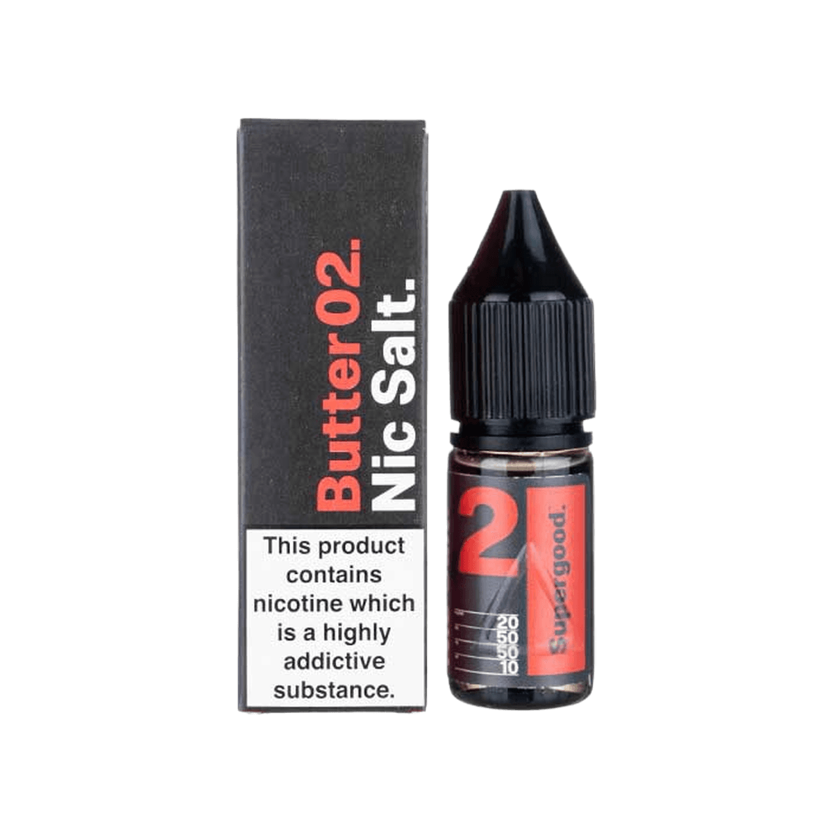 Butter 02 Nic Salt E-Liquid by Supergood - E-Liquids