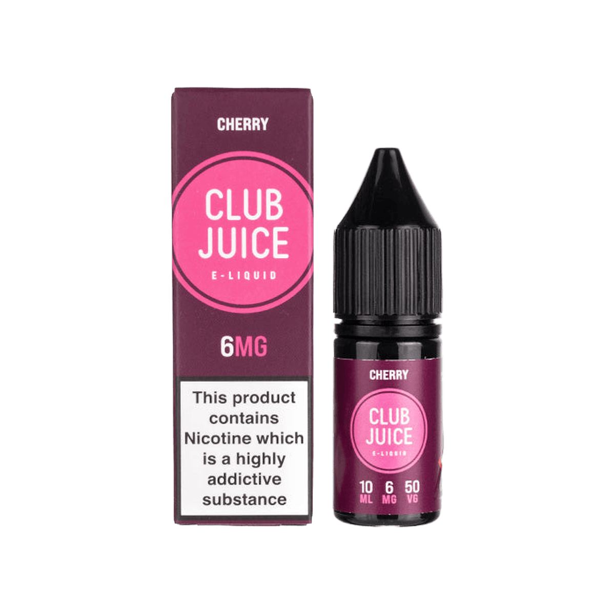 Cherry 50 50 E-Liquid by Club Juice - E-Liquids
