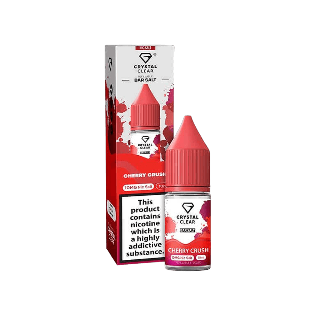 Cherry Crush Nic Salt E-Liquid by Crystal Clear - E-Liquids