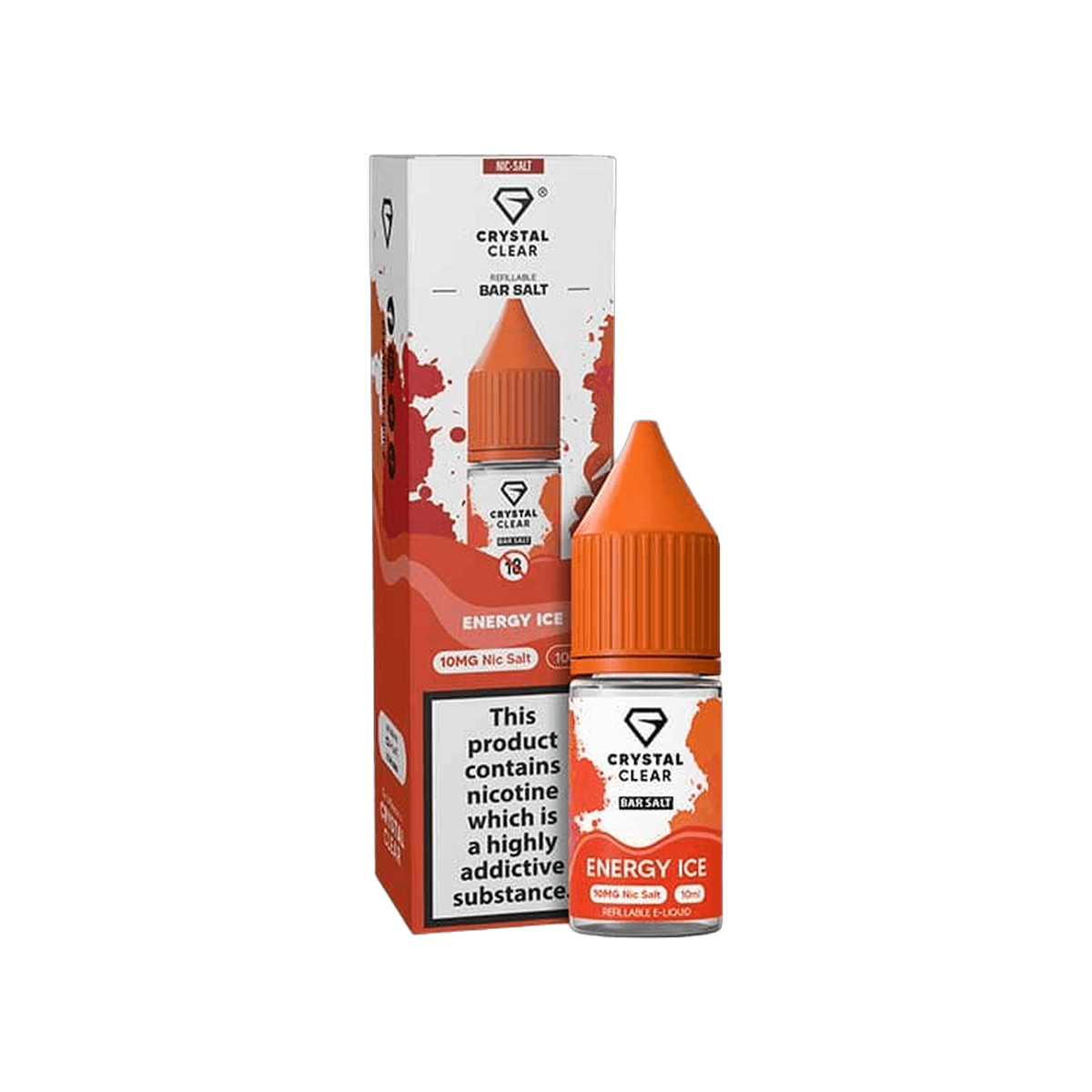 Energy Ice Nic Salt E-Liquid by Crystal Clear - E-Liquids
