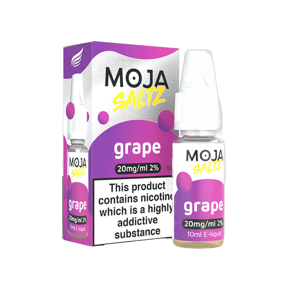 Grape Nic Salt E-Liquid by Moja Saltz - E-Liquids