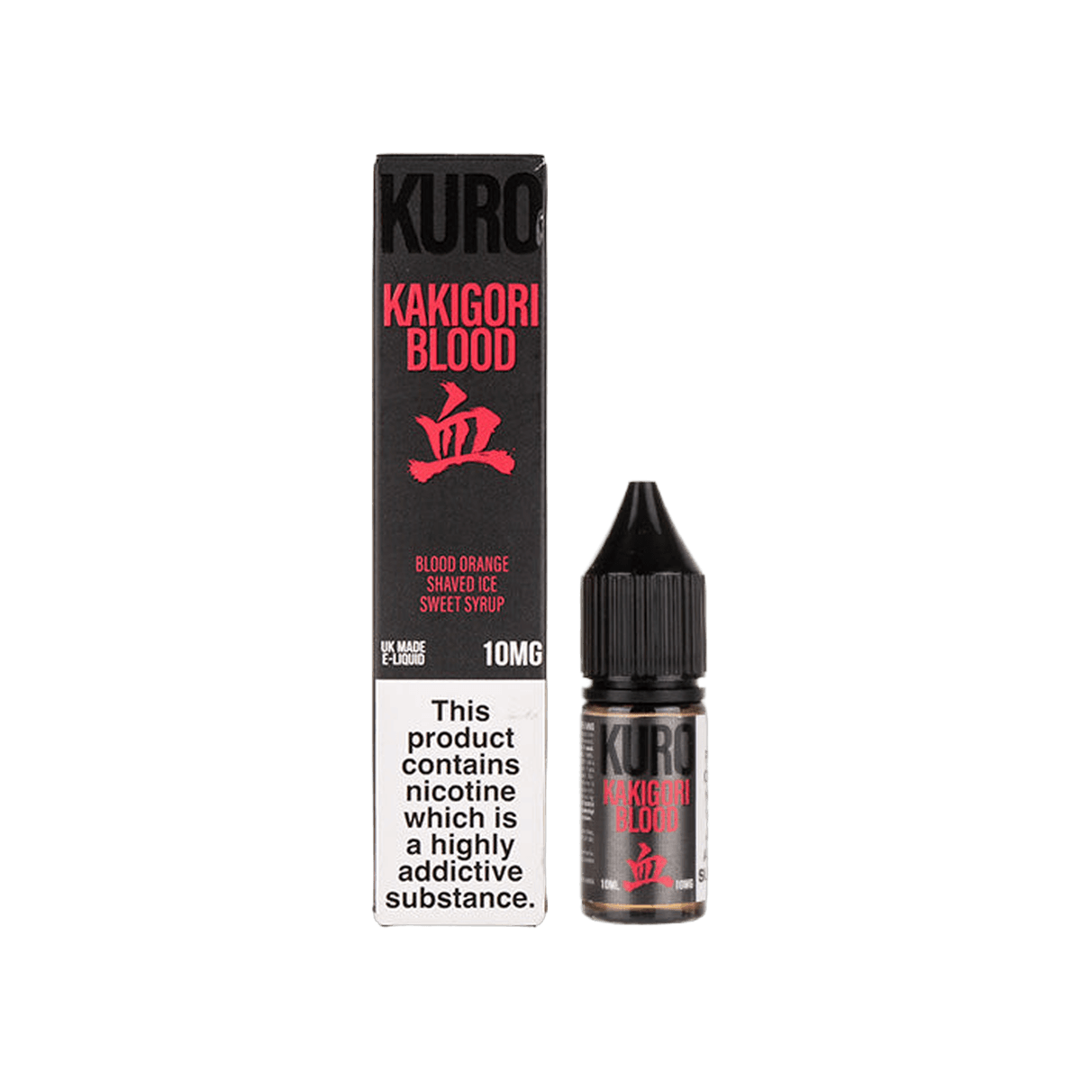 Kakigori Blood Nic Salt E-Liquid by Kuro - E-Liquids