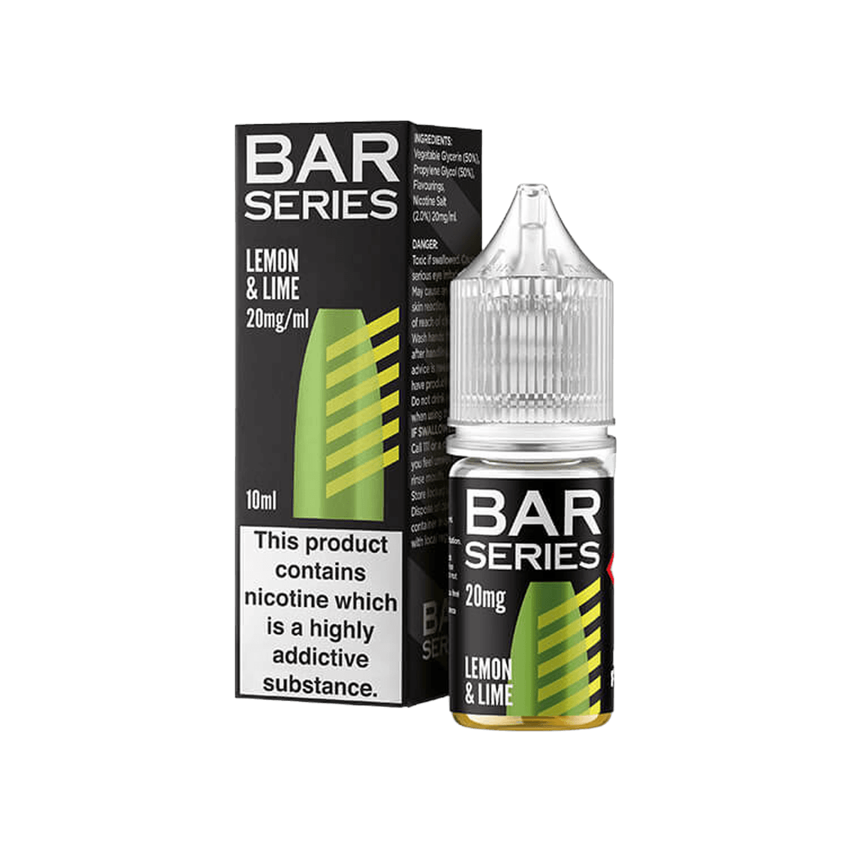 Lemon Lime Nic Salt E-Liquid by Bar Series - E-Liquids