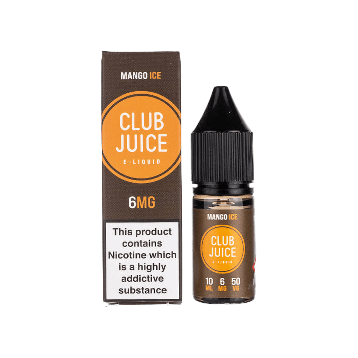 Mango Ice 50 50 E-Liquid by Club Juice - E-Liquids