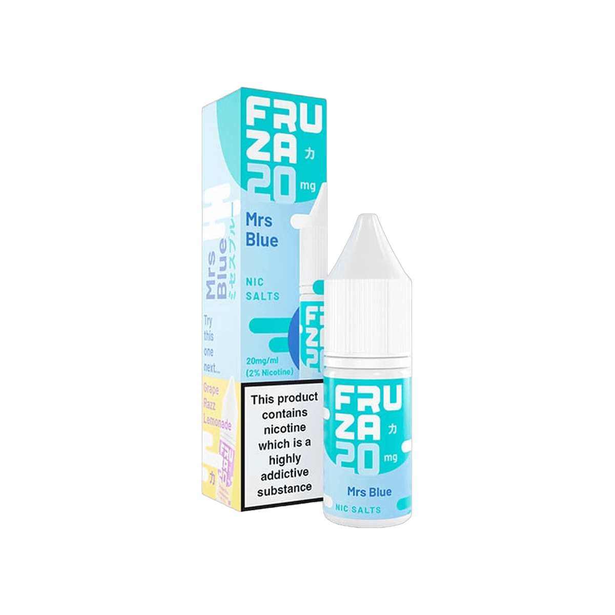Mrs Blue Nic Salt E-Liquid by Fruza - E-Liquids