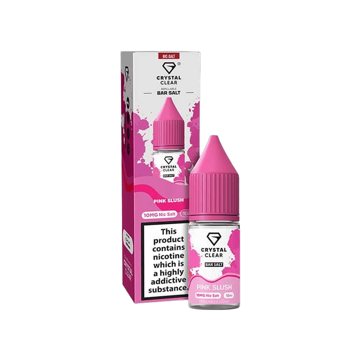 Pink Slush Nic Salt E-Liquid by Crystal Clear - E-Liquids