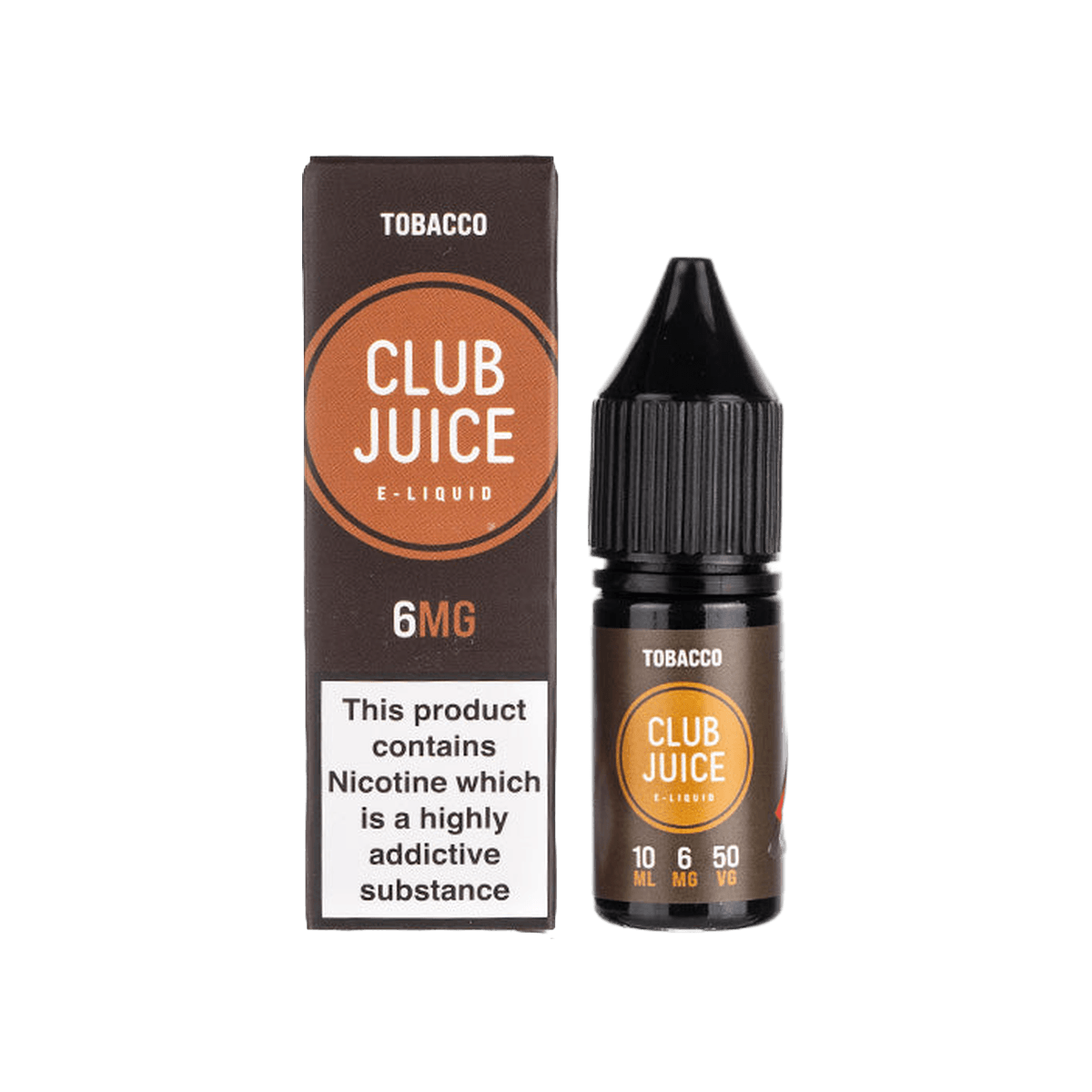 Tobacco 50 50 E-Liquid by Club Juice - E-Liquids